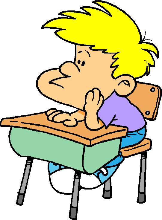 Description: D:\Clip Art\Education & Schools (Part 1)\Cartoons (A - Co)\Boy at Desk 1.wmf